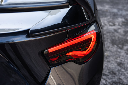 Toyota 86 / GT86 / Subaru BRZ 2012–2020 LED Tail Lights 'Smoked Lens'