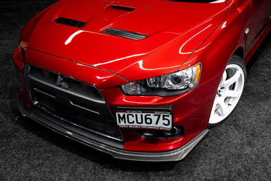 Mitsubishi Evo X 2009-2015 Front Lip 'Carbon Look'