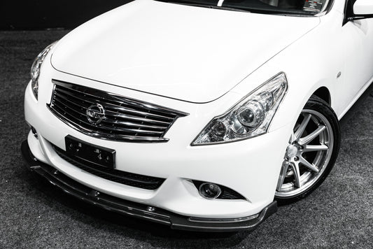 Nissan Skyline Sedan 2010-2013 Front Lip 'Carbon Look'