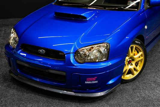 Subaru WRX STI V8 2002–2005 Front Bumper Lip 'Carbon Look'