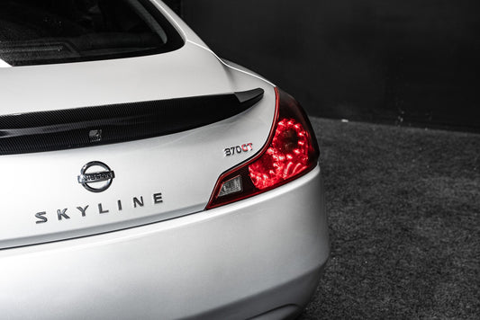 Nissan 370GT / G37 Coupe Boot Spoiler 2009-2013 'Carbon Look'