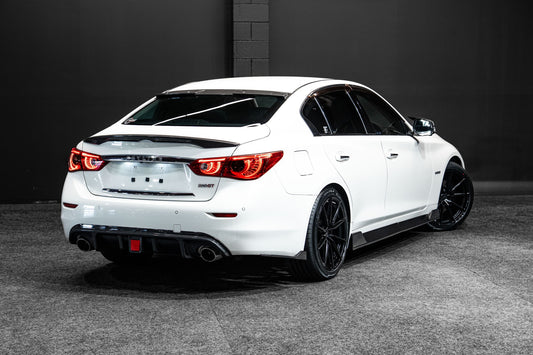 Nissan Skyline 350GT / Infiniti Q50 Roof Spoiler 2014-2022 'Carbon Look'