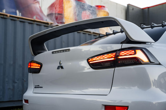 Mitsubishi Lancer / Evo X 2008–2018 LED Tail Lights 'Smoked Lens'