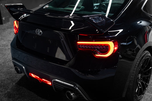 Toyota 86 / GT86 / Subaru BRZ 2012–2020 LED Tail Lights 'Red Lens'