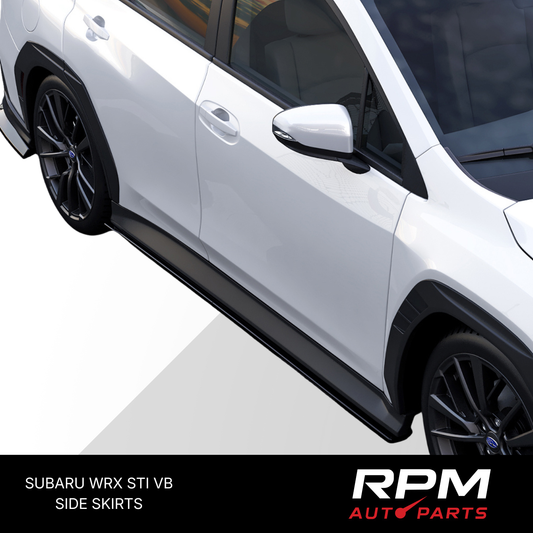 Subaru WRX 2022+ Side Skirts 'Gloss Black' (VB Chassis)