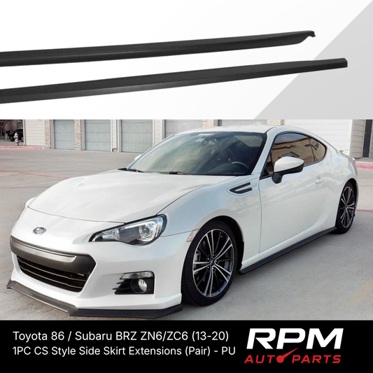 CS Style Side Skirt Extensions for Toyota 86 / Subaru BRZ ZN6/ZC6 (13-20)