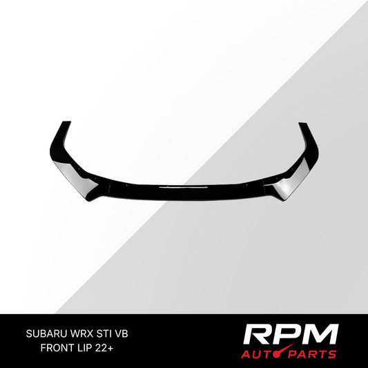 Subaru WRX 2022+ Front Bumper Lip 'Gloss Black' (VB Chassis)