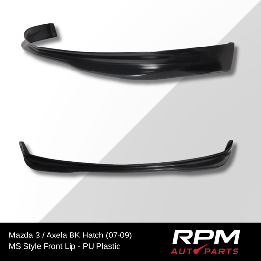 MS Style Front Lip for Mazda3 Hatch 07-09 (BK)