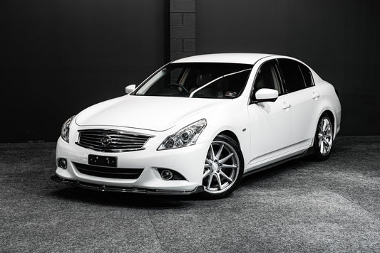 Nissan Skyline Sedan 2010-2013 Front Lip 'Carbon Look'