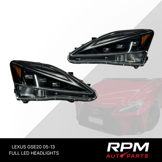 Lexus IS250 / IS350 / ISF 2006-2013 LED Projector LED Headlights