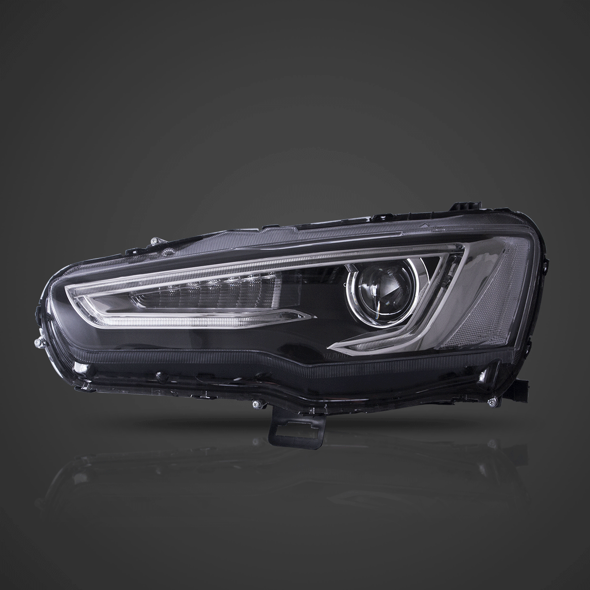 Mitsubishi Lancer / Evo X 2008–2017 LED Headlights with Demon Eyes