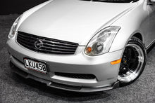 Load image into Gallery viewer, Nissan Skyline 03-06 350GT Coupe Front Lip 'Carbon Look'
