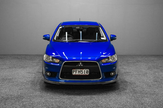 Mitsubishi Lancer front lip carbon look 2009-2015