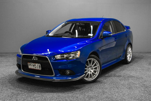 Mitsubishi Lancer front lip carbon look 2009-2015