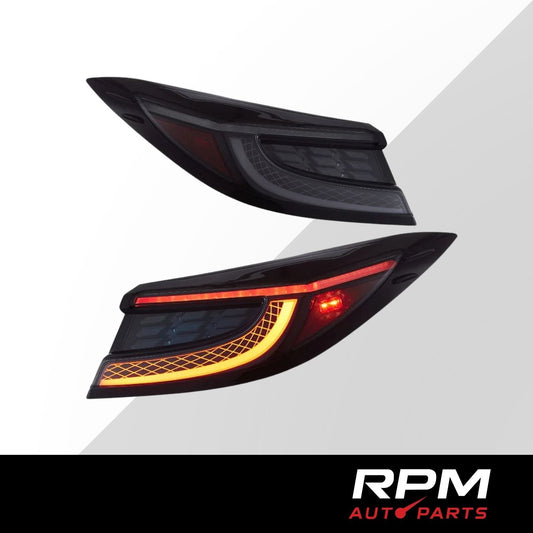 Subaru BRZ ZN8 / Toyota GR86 ZD8 2021–2024 2nd Gen LED Sequential Tail Lights 'Smoked Lens'