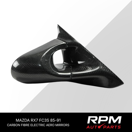 MAZDA RX7 FC3S 85-91 CARBON FIBRE AERO MIRRORS