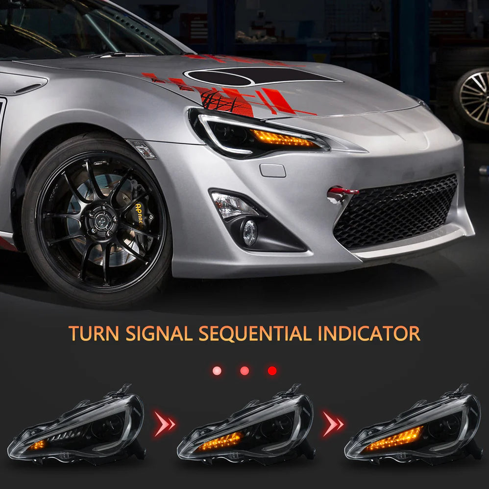 Toyota 86 / GT86 / Subaru BRZ 2012–2020 LED Headlights