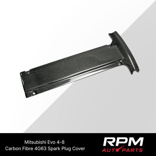 Carbon Fibre 4G63 Plug Cover for Mitsubishi Evo 4-8