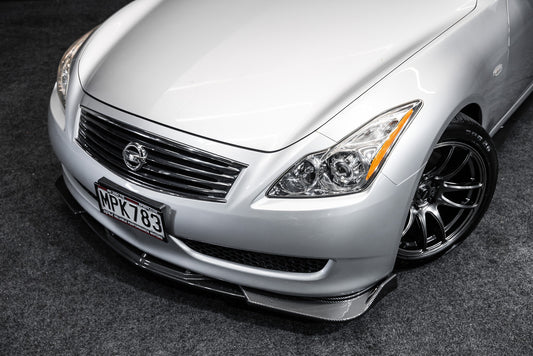 Nissan Skyline 370GT Coupe 2009-2013 Front Lip 'Carbon Look'