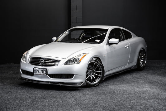 Nissan Skyline 370GT Coupe 2009-2013 Front Lip 'Carbon Look'