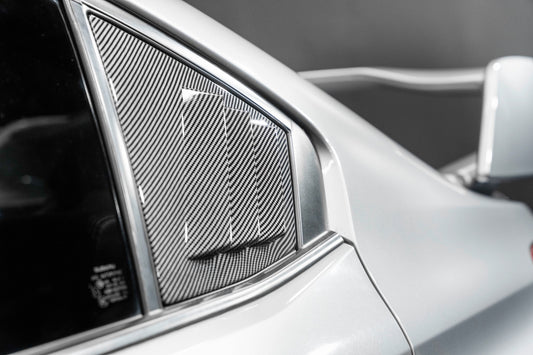 Subaru WRX / WRX STI 2015–2021 Rear Quarter Window Louver 'Carbon Look'