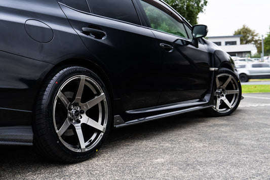 Subaru WRX STI 2015-2021 Side Skirts 'Carbon Look'