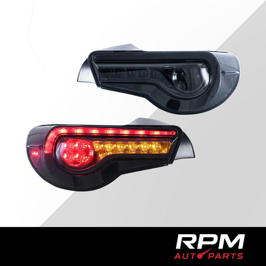 Toyota 86 / GT86 / Subaru BRZ 2012–2020 LED Tail Lights V3 'Smoked Lens'