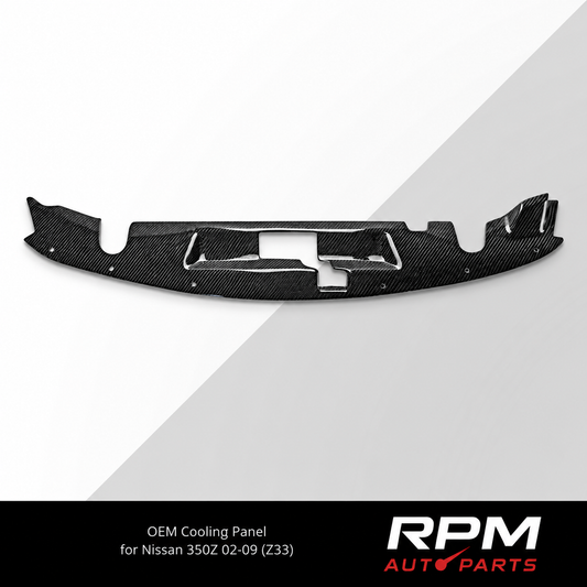 OEM Cooling Panel for Nissan 350Z 02-09 (Z33) - Carbon Fibre