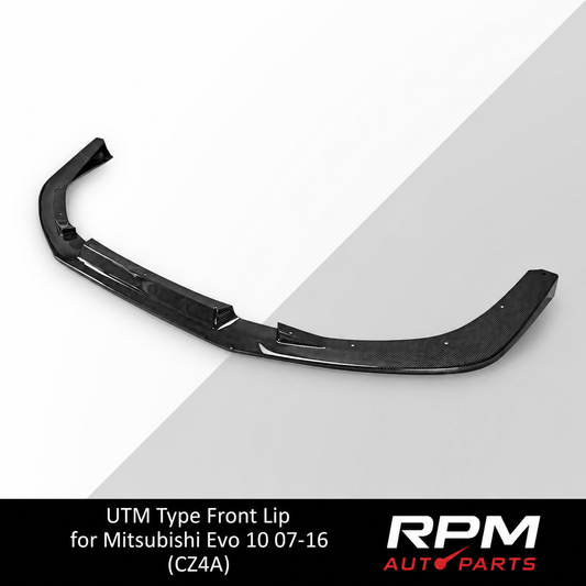 UTM Type Front Lip for Mitsubishi Evo 10 / Evo X 07-16 (CZ4A)