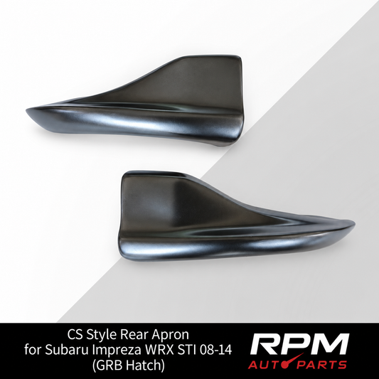 CS Style Rear Spats for Subaru Impreza WRX STI 08-14 (GRB Hatch)