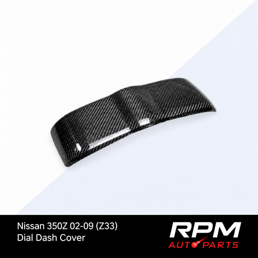 Dial Dash Cover for Nissan 350Z 02-09 (Z33) - Carbon Fibre
