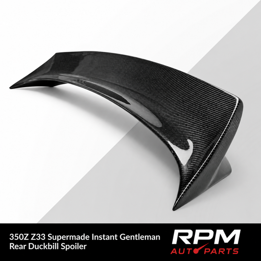 Supermade Instant Gentleman rear duckbill spoiler for Nissan 350Z Z33