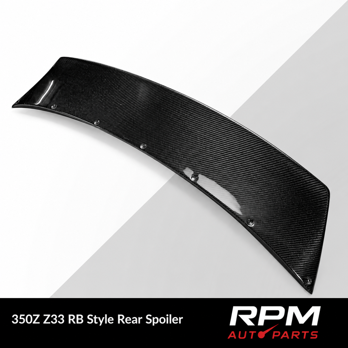 Carbon fibre RB style rear spoiler for Nissan Fairlady Z 350Z Z33