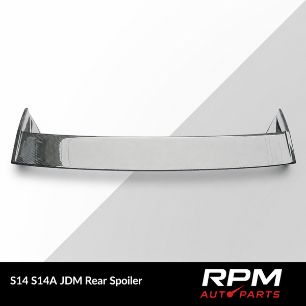 JDM Rear Spoiler for Nissan Silvia S14 / 200sx 'Carbon Fibre' 93-00