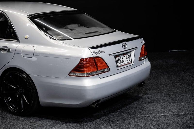 Toyota Crown GRS boot spoiler carbon look 2004-2008
