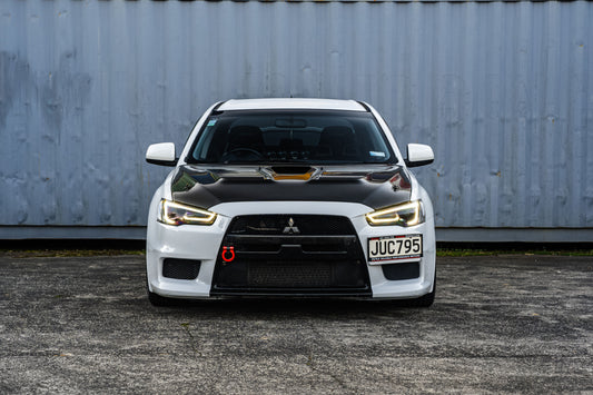 Mitsubishi Lancer / Evo X 2008–2017 LED Headlights with Demon Eyes