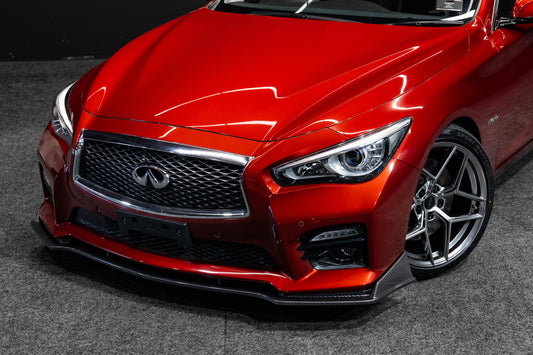 Nissan Skyline V37 SP / Infiniti Q50 Type SP Front Lip 2014-2022 'Carbon Look'