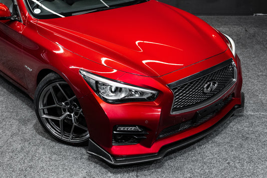 Nissan Skyline V37 SP / Infiniti Q50 Type SP Front Lip 2014-2022 'Carbon Look'