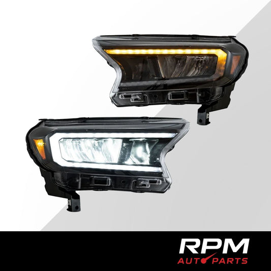 Ford Ranger T6 2015–2021 Full LED Headlights