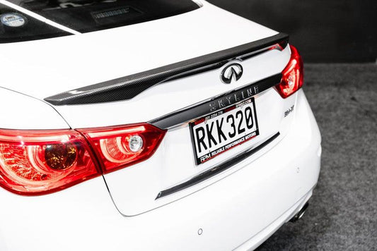 Nissan Skyline V37 boot spoiler 2014-2019