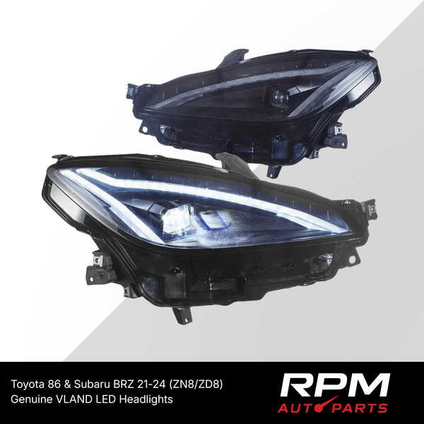 VLAND Toyota GR86 / Subaru BRZ 2021–2024 Full LED Projector Headlights