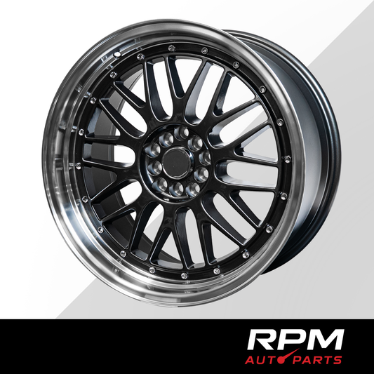 19" RPM RS8B | Dark Gunmetal w/ Machined Lip