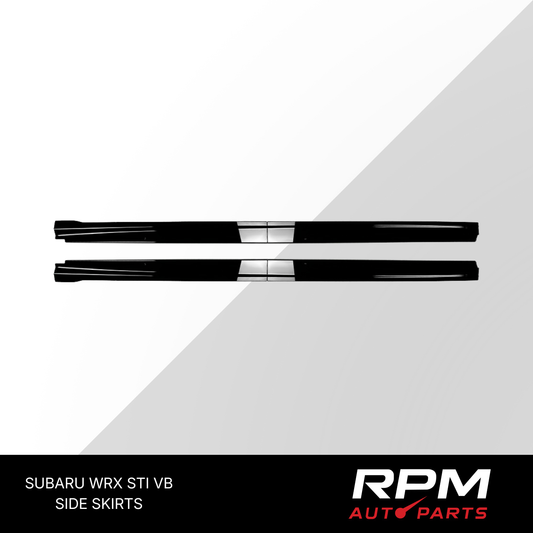 Subaru WRX 2022+ Side Skirts 'Gloss Black' (VB Chassis)