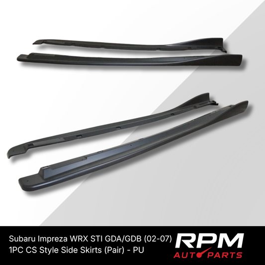CS Style Side Skirts for Subaru Impreza WRX STI GDA/GDB (02-07)