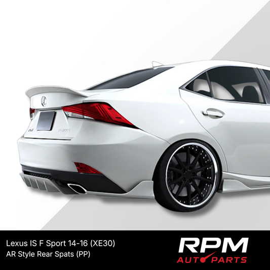 AR Style Rear Lip for Lexus IS F Sport 14-16 (XE30)