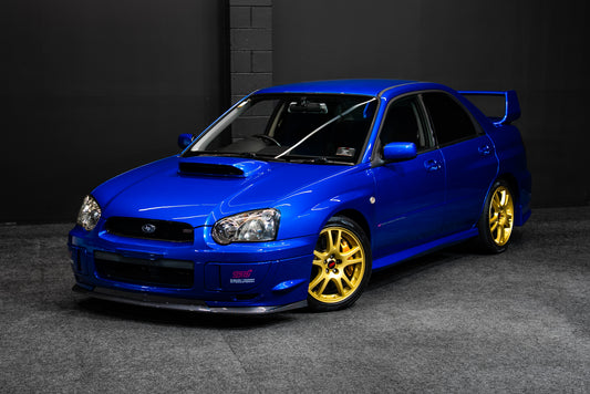 Subaru WRX STI V8 2002–2005 Front Bumper Lip 'Carbon Look'