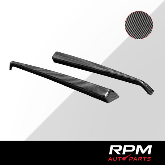 Subaru WRX STI 2008-2014 (V11) Rear Spats / End Caps 'Carbon Look'