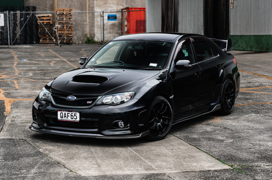 Subaru WRX STI 2008-2014 (V11) Side Skirts 'Carbon Look'