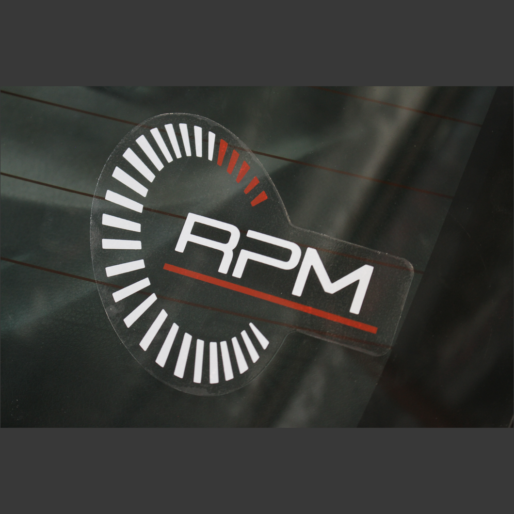 RPM Window Decal – RPM NZ Merch